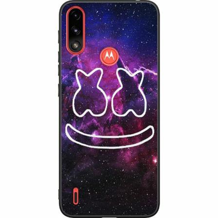 Motorola Moto E7i Power Svart Skal Fortnite Marshmello