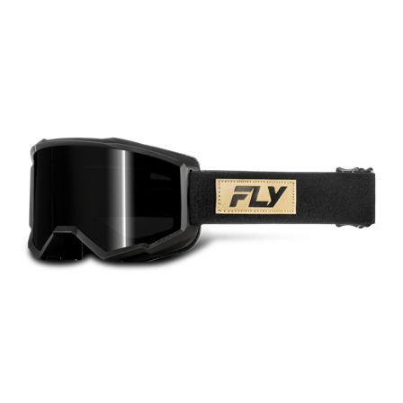 Crossbrille FLY Racing Focus Sand V26 Schwarz/Tan/Smoke