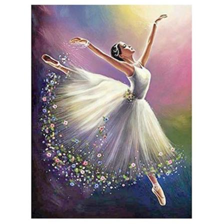 Diamond painting Ballerina Girl Mönster DIY 5D Art Craft