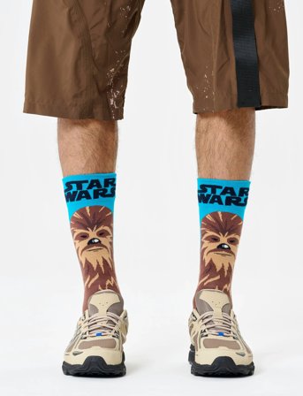 Happy Socks Star Wars Chewbacca Sock - Brown - 41-46