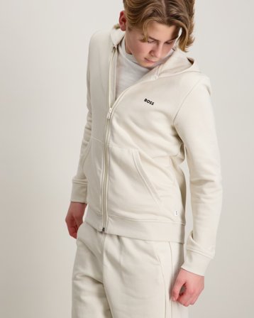 BOSS HOODED CARDIGAN Beige Hoodies/Kapuzenpullover Jungen - Kids Brand Store