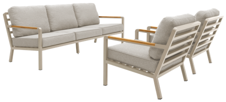 Brafab Nova Soffgrupp Khaki/Soft Dusk, Utemöbler