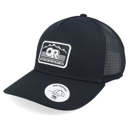 Outdoor Research - Svart trucker Keps - Advocat Black A-Frame Trucker @ Hatstore