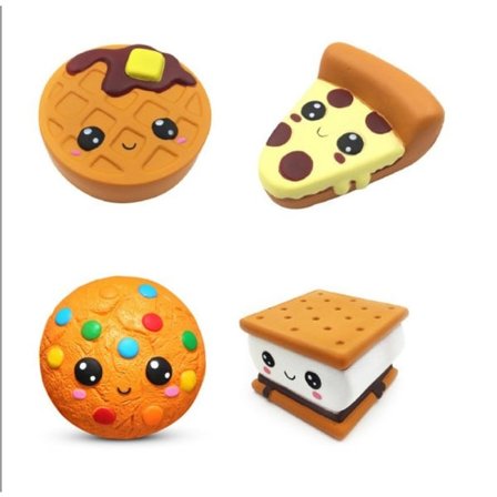 Klemleker Gigantiske Sakte Stigende Stress Relief Leker Squishy Kawaii