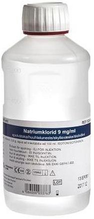 Fresenius Natriumklorid 9mg/ml skyllevæske, 500 ml