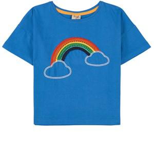Kids - Frugi Blue Myla T-Shirt 6-7 years - Tops - 6-7 years - Blue - Mädchen