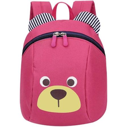 Ryggsäck för småbarn, Anti Lost Bag, Söt björn djur barnryggsäck, tecknad slingryggsäck, lämplig för babypojkar flickor 1-3 år gammal