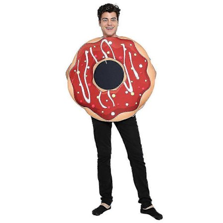 Rolig Chokladsylt Munk Kostym Vuxen Halloween Mat Cosplay Familjegrupp Kläder Karneval Påsk Purim Maskerad SHZNV