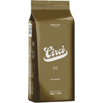 KAFFE CIRCI GULL BØNNER 1KG