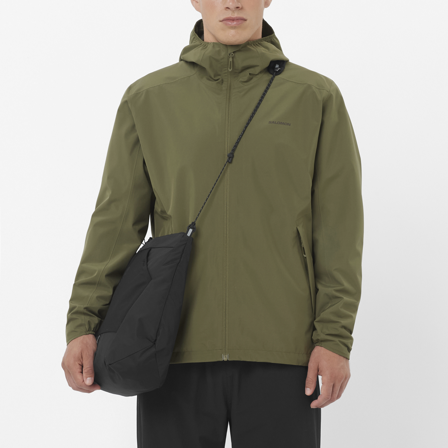 Salomon - veste pour homme Outscape 2l Jkt Sol M - Grape Leaf - S