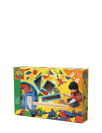 SES Creative Hammer Tic - Multi/patterned - ONE SIZE