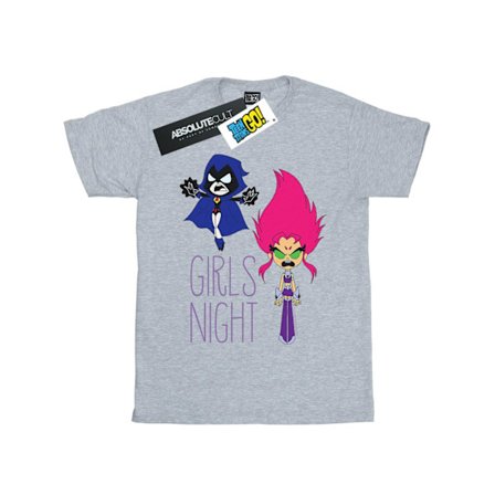 DC Comics Mens Teen Titans Go Girls Night T-Shirt XL Sports Grå