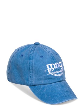 Washed Cotton Twill Coal Cap Blue Mads Nørgaard