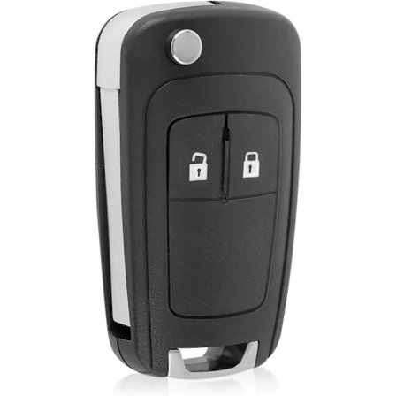 2-knaps nøgleskal kompatibel med Opel Astra Insignia Meriva Mokka Zafira