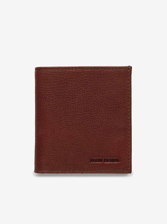 John Henric Men's Kastanienbraunes Portemonnaie Size Onesize