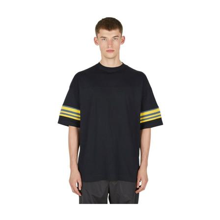 Ambush, T-Shirts Zwart, Heren, Maat:M,Katoen,gestreept