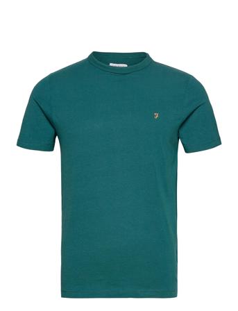 Danny Small Logo T-Shirt T-shirts Short-sleeved Grön Farah