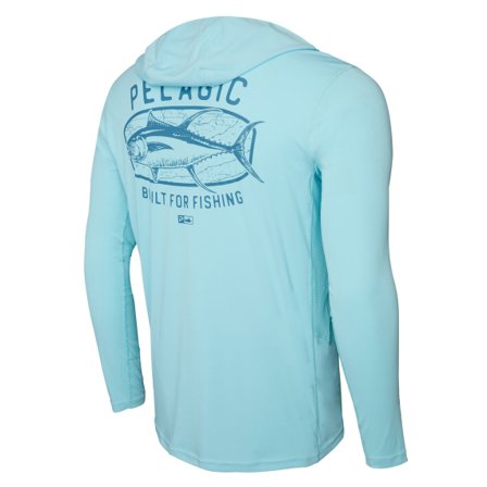 Pelagic Vaportek Hooded - Map Fish TAB - XXL