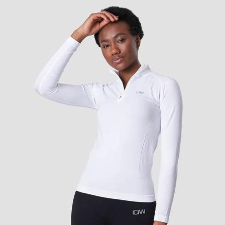ICANIWILL Everyday 1/4 Zip, White