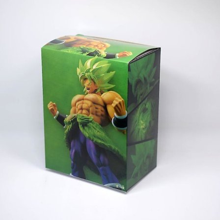 Anime Dragon Ball Vred Broly Figur Grønt Hår To Stilarter Kamp Brølende Broli Pvc Duk Statue Samling Legetøj Gave