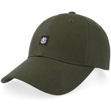 Element - Grønn unconstructed Caps - Icon Twill Forest Night Dad Cap @ Hatstore