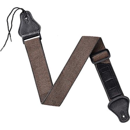 (Brun) Bomullsjusterbar gitarrem Elektrisk gitar skulderrem Komfortabel gitarrem for folkelektrisk gitar bassgitar.