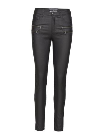 Fqaida-Pa-7/8-Cooper Trousers Leather Leggings/Bukser Blå FREE/QUENT