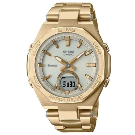 Klocka - Casio - MSG-B100DG-9AER - Kvarts - Analog - Rostfritt stål Guld