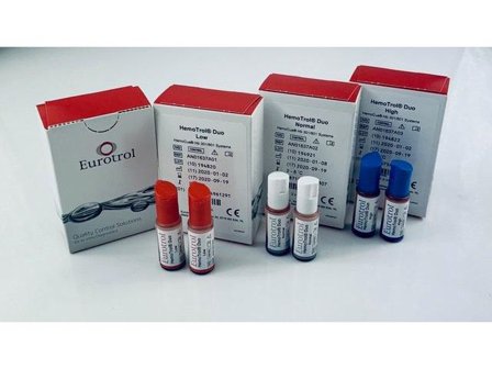 HEMOCUE HemoTrol Duo Normal 1ml 2/fp - Lyreco - Sjukvård och omsorg - Lab och analys - Analysredskap - Hemocue