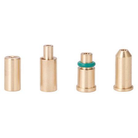 4 i 1 gaspåfyllningsadapter för lättare gula/röda/gröna/blå keps