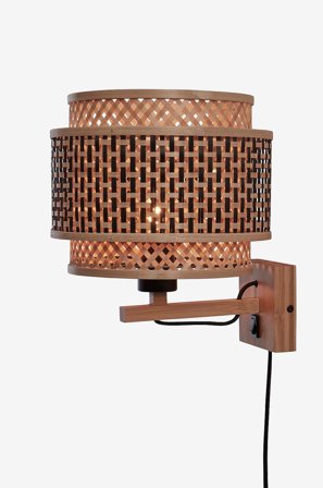 Good&Mojo - Vägglampa 1-arm Bhutan - Flerfärgad - Vägglampor - Från Homeroom