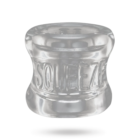 Squeeze Hourglass Ballstretcher - Clear - Vuxen.se - Penisringar
