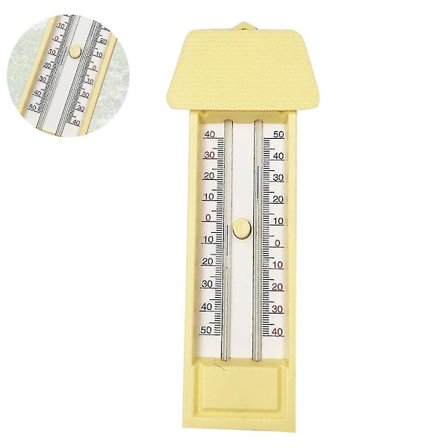 Digital Max Min växthustermometer - Max Min termometer för att mäta maximala och lägsta temperaturer i ett växthus