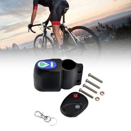 Mountain Bike Bicycle Anti-Thef Security Alarm Lock Sound Alert with Remote Control Wireless Alarm Sensors for Riding