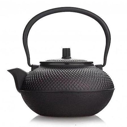 300 ml Antiikki-rauta Tee-kattila Ruostumattomasta Teräksestä Valmistettu Teesuodatin 300 ml