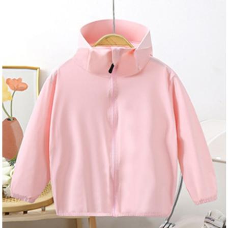 UPF50+ lasten aurinkosuojavaatteet Pink 130cm