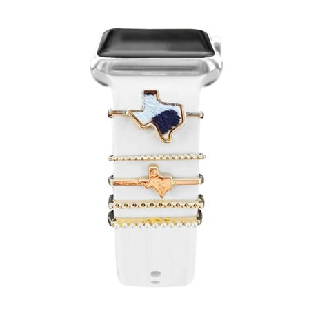 Dekoration för Apple Watch armband 8 7 6 3 se Diamantsmycken Berlocker Tillbehör samsung/Huawei armband correa 20/22mm klockarmband