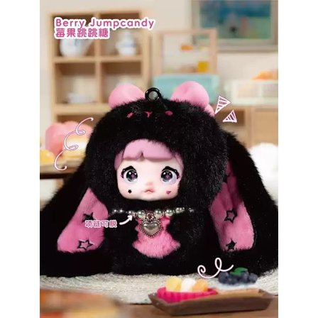 Autentisk Nommi Sweet Heart Kanin Plys Dukke - Sød kælen gave til piger, trendy Blind Box Legetøj