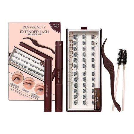 DUFFBEAUTY Extended Lash Starter Kit Wispy, Makeup, Øjenvipper, Kunstige Øjenvipper