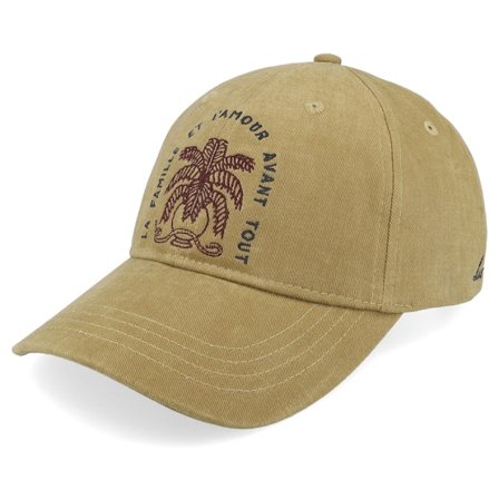 Les Deux - Beige adjustable Cappellino - Diaz Dad Cap Desert Taupe Adjustable @ Hatstore