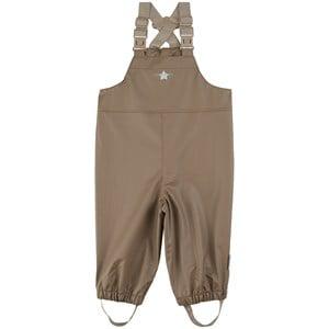 Mini A Ture Morel Grey Rubi Rain Trousers 4 Years - Bottoms - 4 years - Brown - Mädchen