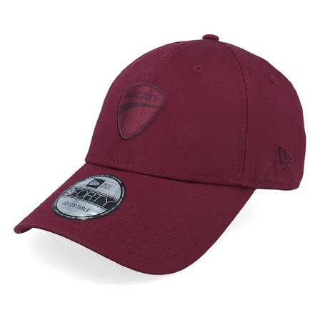 New Era - Motor Rot adjustable Cap - Ducati Seasonal 9FORTY Cardinal Red Adjustable @ Hatstore