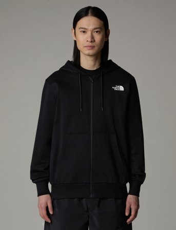 The North Face M Simple Dome Full Zip Hoodie - Black - XS