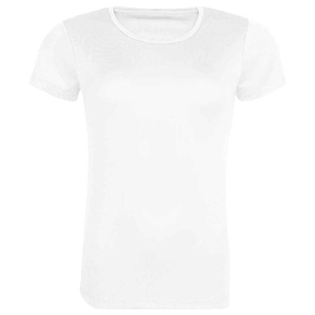 Awdis Dam/Kvinnor Cool Recycled T-Shirt XL Arctic White