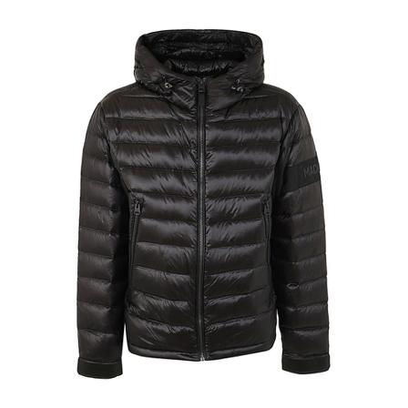 Mackage, Keagan-Rs Hooded Bomber Jacket Zwart, Heren, Maat:S