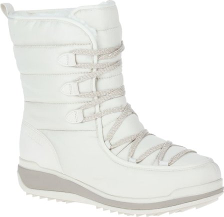 Merrell Women's Snowcreek Cozy Polar Nylon Women lined boots White 37