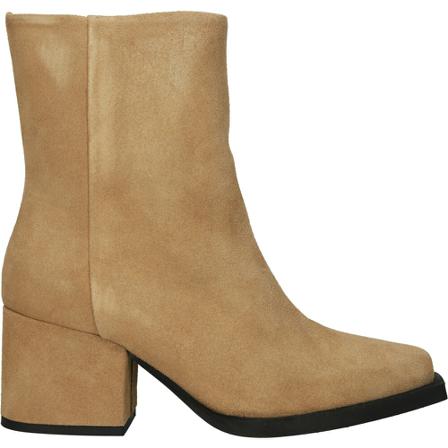 Blackstone Xl35 EGA - Zipper Boot , Bruin , Dames , Maat: 39 EU Enkellaarsjes