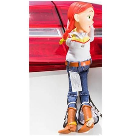 Toy Story Sheriff Woody Buzz Lightyear -autonuket plyysiautot auton takapuskuriin hauskat lelut söpöt auton koristeet syntymäpäivälahjat DB Trish