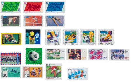 Tyskland 1974-2000 - Fodbold sæt