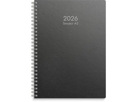 Burde Kalender Senator A5 Eco Line 2026 - Lyreco - Almanackor och kalendrar - Veckokalendrar - Senator